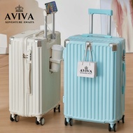 AVIVA Bagasi 20/24/28 inci USB Pengecasan Pemegang Cawan Beg Multifungsi