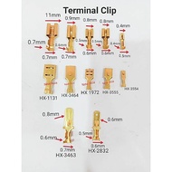 10PCS/20PCS Terminal Clip For Universal Vehicle  HX1131,HX3464,HX1972,HX3555,HX3554,HX3463,HX2832