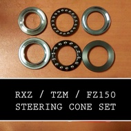 YAMAHA RXZ TZM FZ 150 FZ150 STEERING CONE BEARING SET HANDLE CON TENGKUK BEARING