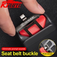 1/2pcs Toyota Raize Car Seat Belt Extender GR Sport TRD Zinc Alloy Seat Belt Muffler Accessories