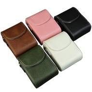 PU Leather Camera Case Cover Casing for Canon G7 X Mark III G9X G7X II PowerShot V10 CCD Diagonal Cr