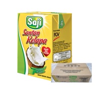 SAJI Santan Kelapa UHT Coconut Milk 1 Carton (200ml x 24)