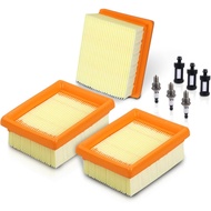 3 Pek Penapis Udara dan Bahan Api Kit Penggantian Palam Pencucuh untuk Stihl BR800 BR800C BR800X Mag
