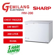 BOX FREEZER / CHEST FREEZER SHARP FRV 200 KAPASITAS 200 LITER