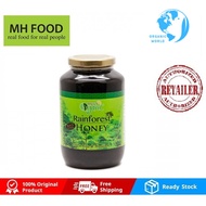 MH Food Rainforest Honey 100% Raw and Unrefined Black Gold 950gm