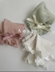 韓國代購- Aosta Camellia leggings