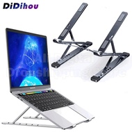 Portable Laptop Stand Aluminum Notebook Foldable Holder For 10 To 15.6/17 Inches Laptop Desk Mount Bracket For Macbook Air Pro