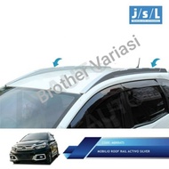 Honda Mobilio Roof Rail Activo Silver / Aksesoris Eksterior Mobilio