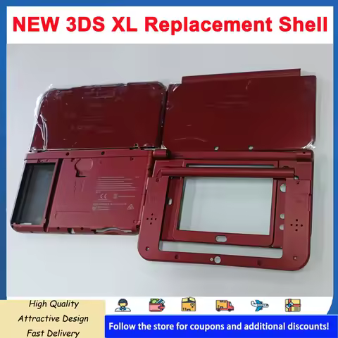 In stock! Replacement Shell for NEW 3DS XL Game Console NEW 3DS XL Replacement Shell Faceplate A+B+C