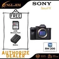 Sony Alpha a7 IV a7IV a7iv A7 MARK 4 Mirrorless Digital Camera (Body Only)