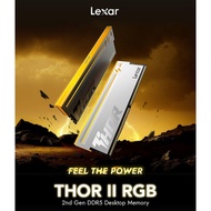 Lexar THOR RGB 2nd Gen DDR5 Desktop Memory 32GB 2x16GB 6000Mhz CL38 Black / White