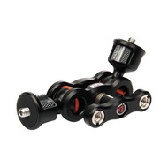 Vlogger Ajustable Functional Camera Accessories Monitor Holder Mount Stand Magic Arm with Dual Ball