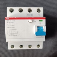 (used) abb 63a 4pole elcb