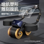 Rebound Type Flat Abdominal Wheel Abdominal Muscle Wheel Elbow Belly Fitness Wheel Support Abdominal