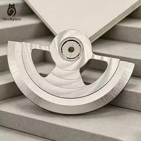 MechJazz NH Series Geneva Wave Skeleton Automatic Rotor for Seiko NH35 NH36 4R 6R Movement Replaceme