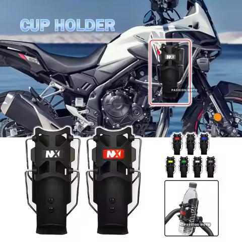 New 2026 Motorcycle Adjustable Water Bottle Holder For HONDA NX400 NX500 NX750 NX190 NX200 NX 500 NX