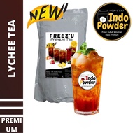 FREEZU PREMIUM LYCHEE TEA 1Kg - Bubuk Minumank LYCHEE TEA 1Kg - LYCHEE TEA Bubuk 1Kg - LYCHEE TEA Po