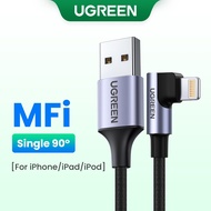 Ugreen สายชาร์จโทรศัพท์มือถือ 1/2 เมตร สําหรับ Apple iPhone XS Max XS XR X 8 Plus 8 7 Plus iPhone 14 14 Pro Pro Max