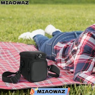 MIAOWAZ Camera Storage , with Shoulder Strap Shockproof Travel Carrying Bag, Dual-pocket Anti-fall A
