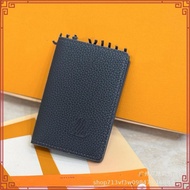 [Clearance]  active Men's Genuine Cowhide Leather Card Wallet 2 Card Slots Pull Up Finished - Brown 