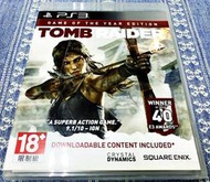 幸運小兔 PS3 古墓奇兵 年度遊戲版 中文版 Tomb Raider Game of the Year Edition