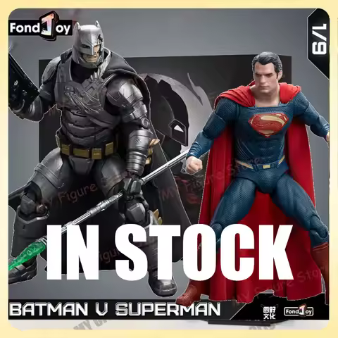 IN Stock Fondjoy BVS Set Armored Batman Battle Damaged Superman Action Figures 1/9 Batman v Superman