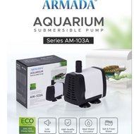 Armada 103 Pompa akuarium celup water pump pompa kolam armada am 103 low watt