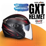 GXT™ Helmet motor Topi keledar motosikal helmet double visor motorcycle GXT open face bike helmet mo