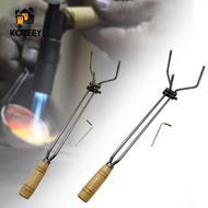 [KOZEEY] Crucible Tongs Crucible Pliers Portable Practical Crucible Holder Tongs Ceramic