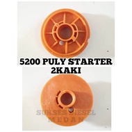 5200 5500 Poli Pully Puli Starter Engkol Chainsaw Senso Gergaji Mesin Mini Model 2 Kaki