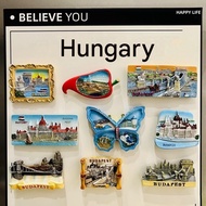 【Shipment Within 24 Hours‌】 Magnet Peti Sejuk Budapest Hungary Chain Bridge Parlimen Budapeṣt Fisher