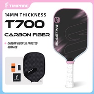 TIMPARC Ali-008 GEN4 Foam Inner  Core BLASTING SERIES T700 Carbon Fiber Pickleball Paddle 5 Colors F