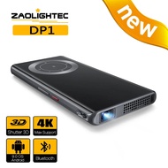 ZAOLIGHTEC DP1โปรเจคเตอร์แบบพกพาโรงภาพยนตร์ขนาดเล็ก4K 3D แบบพกพา1080P โปรเจคเตอร์กลางแจ้งโฮมเธียเตอร