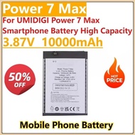 Brand New Mobile Phone Battery 3.87V 10000mAh For UMIDIGI Power 7 Max Smartphone Battery High Capaci