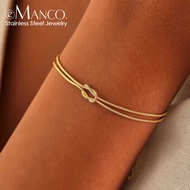 EManco Hot Sale Knotted Snake Bone Bracelet Bracelet Bracelet Jewelry
