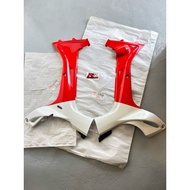 MERAH Cover leksil leghshield inner wing original ori Yamaha f1zr f1z r special edition SE red white