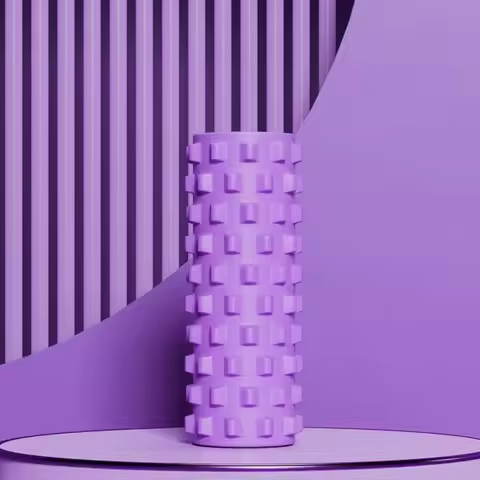 EVA Foam Yoga Foam Massage Roller High Density Trigger Point Yoga Pilates Foam Roller Pink Self Mass