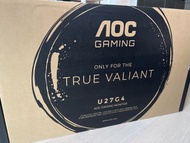 (全新）AOC U27G4 Gaming Monitor  電競電腦螢幕
