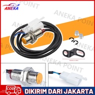 Speedometer Digital Sensor Speedometer + Sensor Speedo Dudukan Universal + Aksesori Sekrup