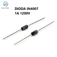 DIODE IN4007 1N 4007 1A 1200V DIODE 1N4007 1 ampere 1200 DIODEVOLT 1PCS