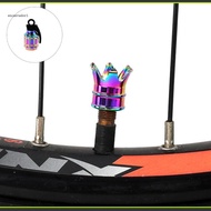 EC 1Pc Bike Tire Valves Stem Caps Aluminium Alloy Tire Valves Stem Cover Universal Bike Tire Caps Bi