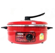 Imarflex กระทะไฟฟ้า รุ่น MP-12Q 3 ลิตร ปรับความร้อนได้ หม้อไฟฟ้า กะทะไฟฟ้า หม้อสุกี้ กระทะ ฝาจับตัวใ