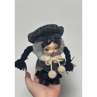 Skull panda Wednesday Plush Doll Baby Clothes