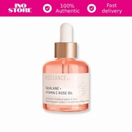 Biossance Squalane + Vitamin C Rose Facial Oil Brighten Firm Glowing Skin