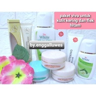 Paket viva|paket skincare viva untuk kulit kering dan flek hitam