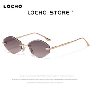 【LOCHO】2026 New Model High-End Luxury Frameless Cut-Edge Sunglasses ,unique design,infinite charm,tr