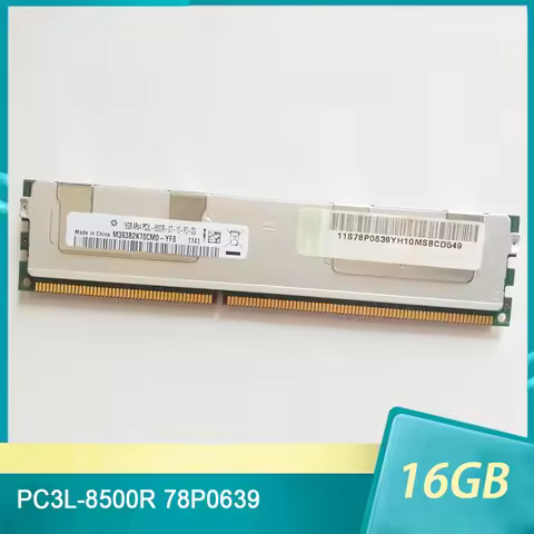 RAM 78P0639 EM32 P7 Power 16GB DDR3 1066 PC3L-8500R ECC REG Server Memory