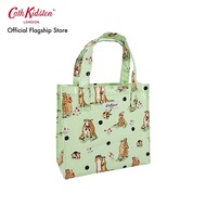 Cath Kidston Small Bookbag Meerkats Green