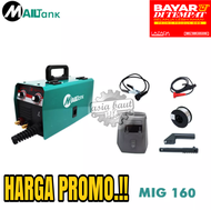 Mailtank SH196 Mesin Las Mig 160A (3In1) Co2 Bisa Tanpa Gas Co Mailtank Mig 160 Tig Argon Mma Multi