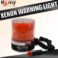 Car Accessories DC 12V Strong Xenon Strobe Warning Light Emergency Hazard Warning Yellow Strobe Ligh